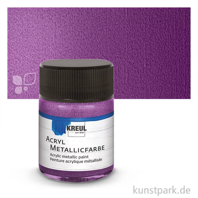Artikelbild 1 des Artikels “KREUL Acryl Metallicfarbe 50 ml | Flieder“
