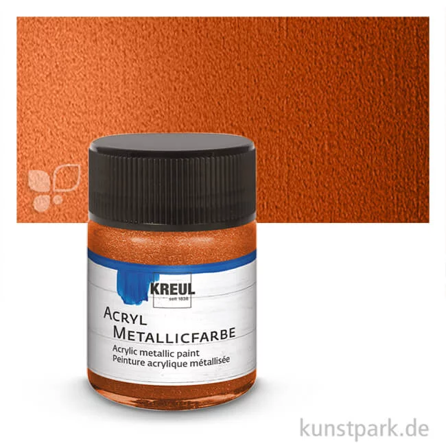 Artikelbild 1 des Artikels “KREUL Acryl Metallicfarbe 50 ml | Kupfer“