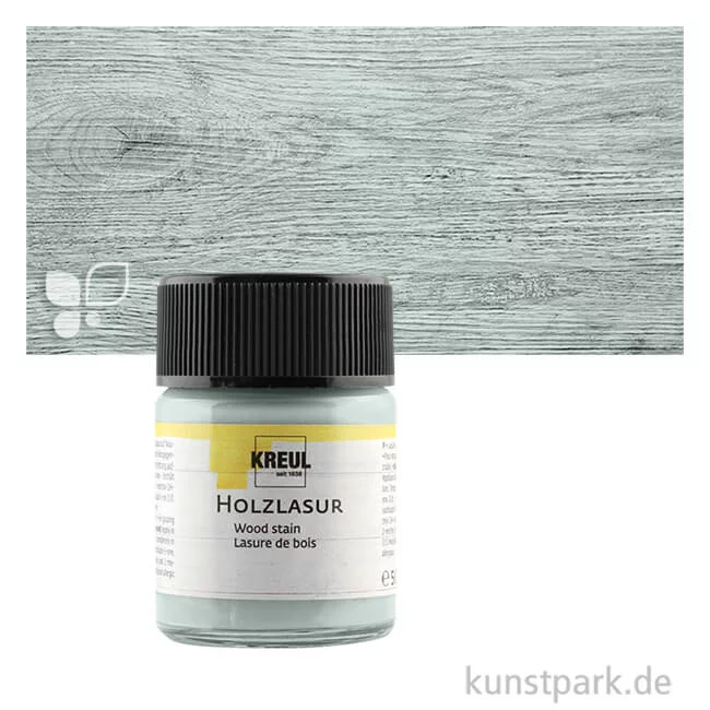 Artikelbild 1 des Artikels “KREUL Holzlasur 50 ml | Silbergrau“