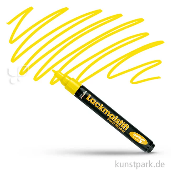 Artikelbild 1 des Artikels “KREUL Paint Marker - Lackmalstift 2-4 mm Gelb“