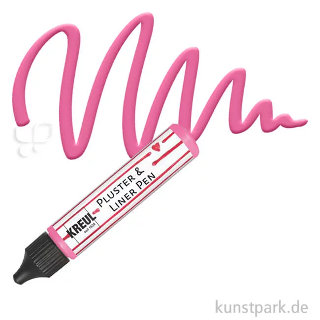 Artikelbild 1 des Artikels “KREUL Pluster & Liner Pen, 29 ml Stift | Pink“