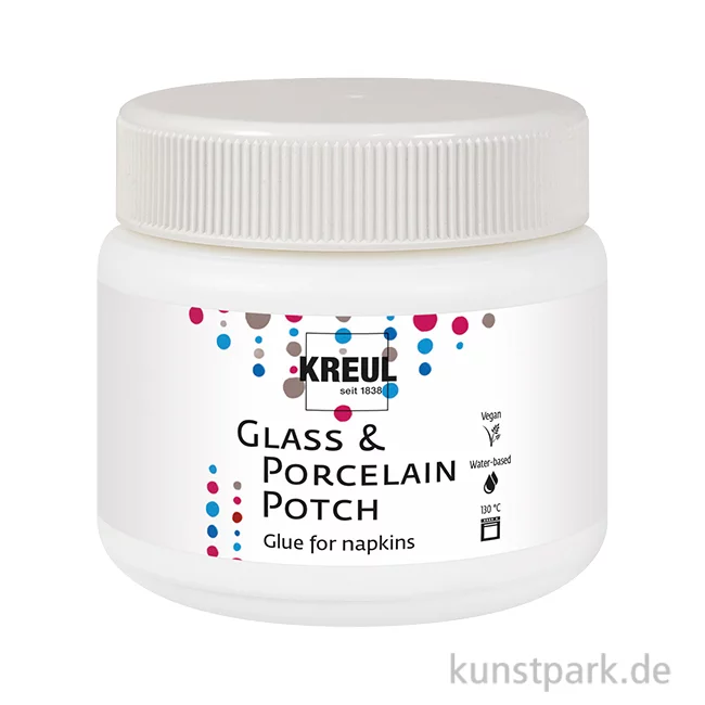 Artikelbild 1 des Artikels “KREUL Serviettenkleber Glass & Porcelain Potch 150 ml“