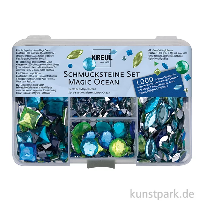 Artikelbild 1 des Artikels “KREUL Schmucksteine Set - 1000 Teile, Magic Ocean “
