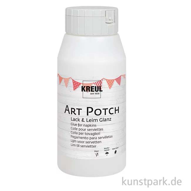 Artikelbild 1 des Artikels “KREUL Art Potch Lack & Leim - Glänzend 750 ml“