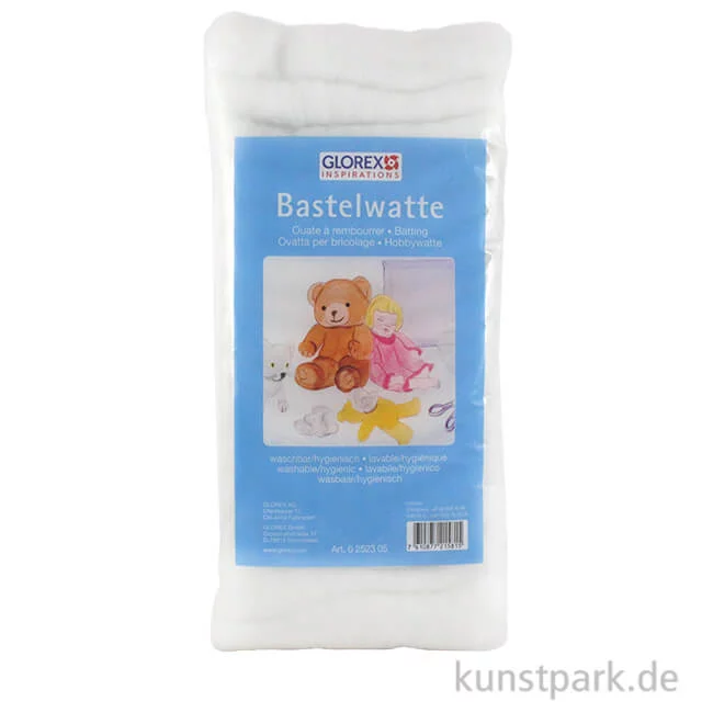 Artikelbild 1 des Artikels “Glorex Bastelwatte, Weiß, 100 % Polyester 1 kg“