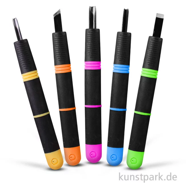 Artikelbild 1 des Artikels “Hohleisen-Set mit Plastikgriff 5-teilig “