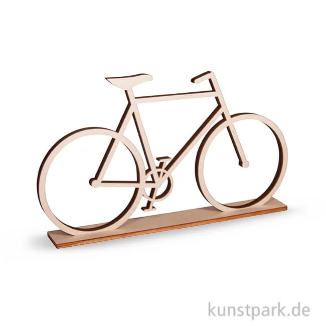 Artikelbild 1 des Artikels “Holz-Fahrrad zum Stellen, 20x11 cm “