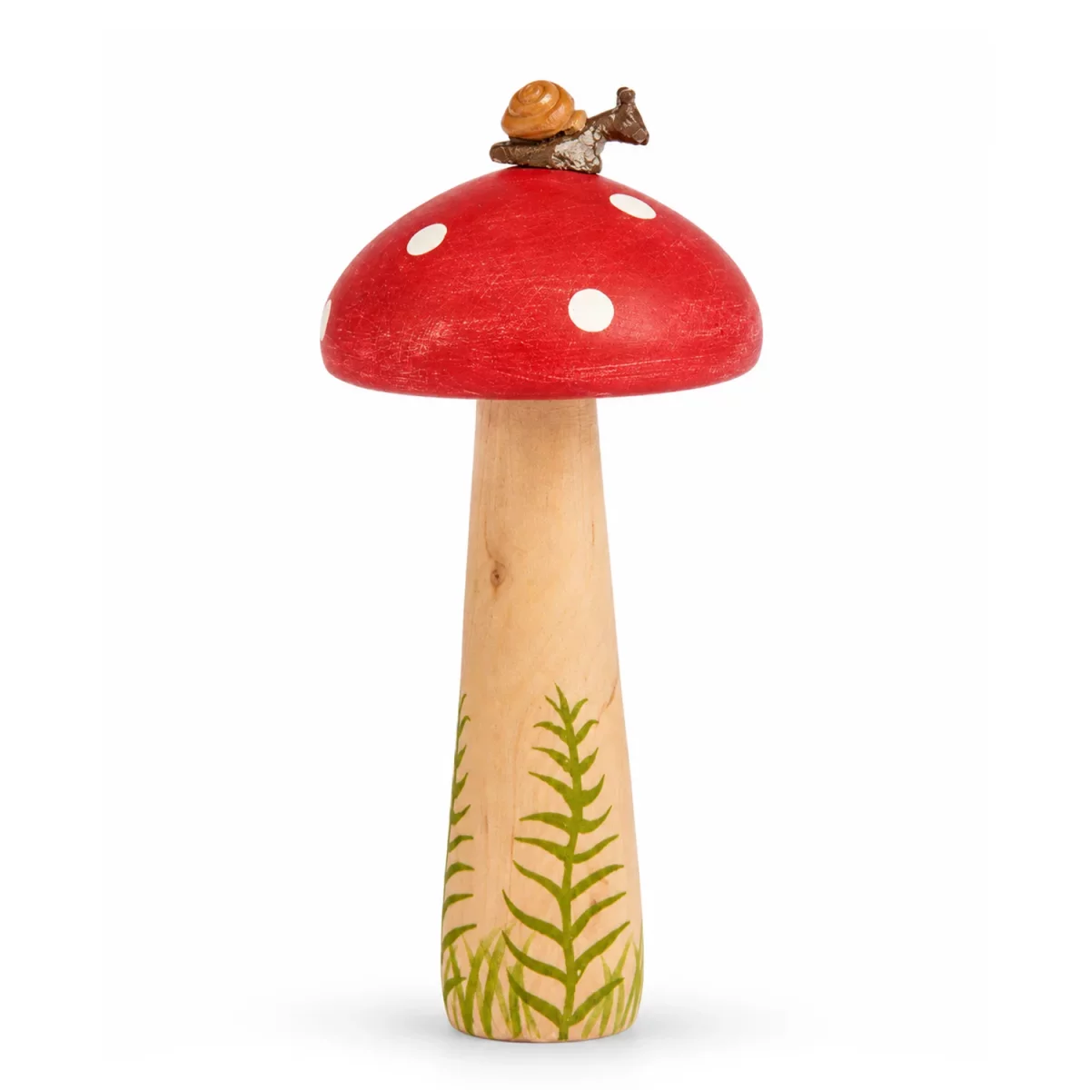 Artikelbild 1 des Artikels “Holz-Fliegenpilz, Rot-Natur, 16 x 7 x 7 cm “