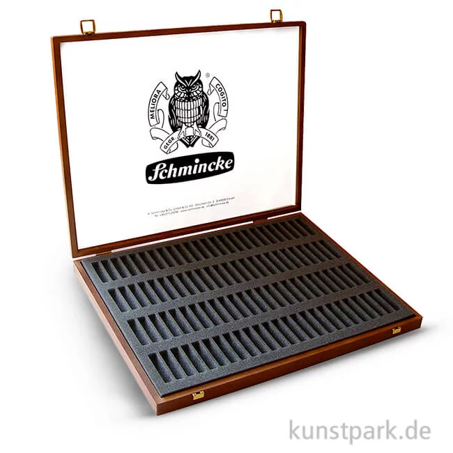 Artikelbild 1 des Artikels “Schmincke Holz-Leerkasten dunkel - für 100 Pastell-Stifte “
