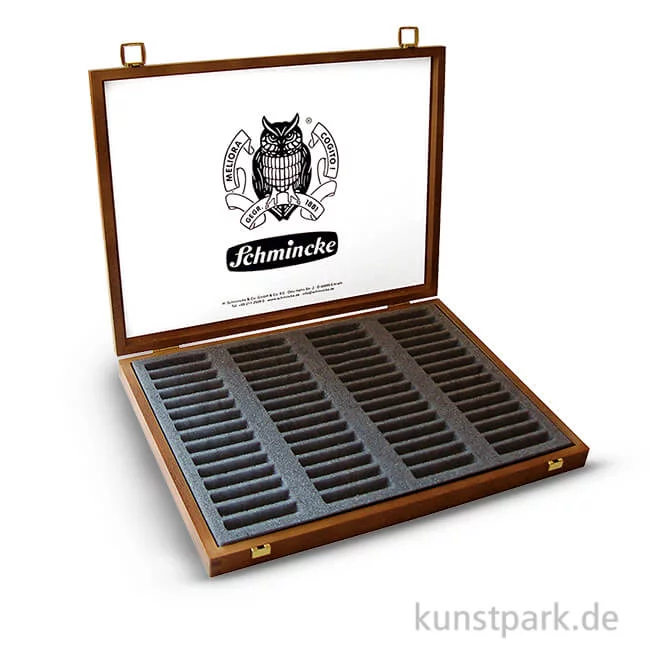 Artikelbild 1 des Artikels “Schmincke Holz-Leerkasten dunkel - für 60 Pastell-Stifte “