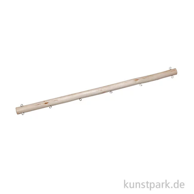 Artikelbild 1 des Artikels “Holzast mit 8 Ösen zum Aufhängen und Befestigen, Länge 40 cm “