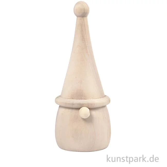Artikelbild 1 des Artikels “Holzfigur - Zwerg mit Bommelmütze, groß “