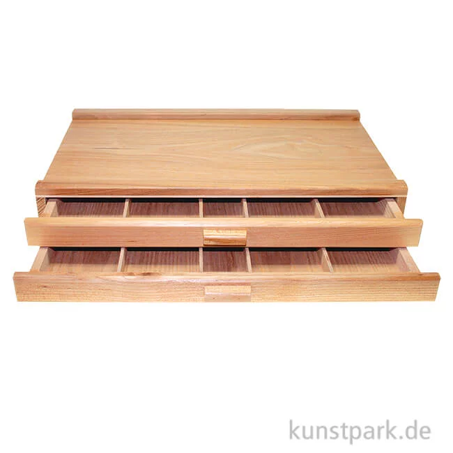 Artikelbild 1 des Artikels “Holzkasten mit 2 Schubladen “