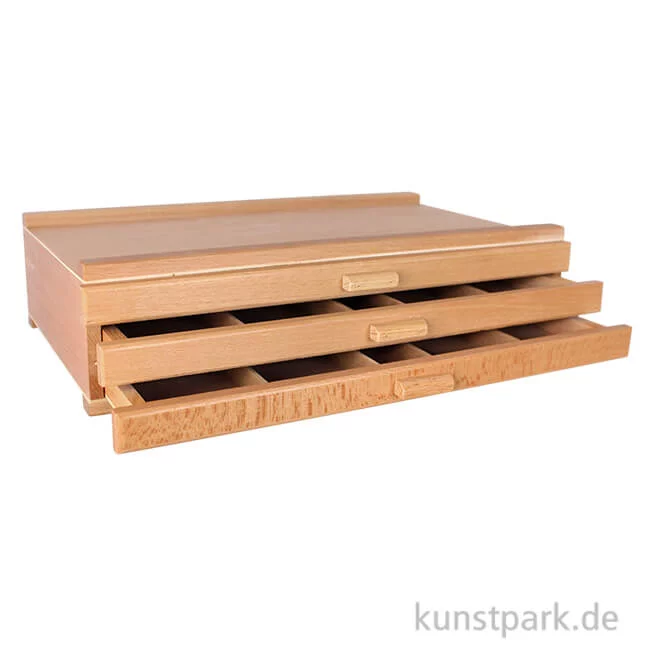 Artikelbild 1 des Artikels “Holzkasten mit 3 Schubladen “