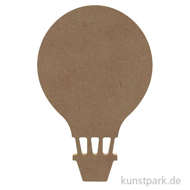 Artikelbild 1 des Artikels “Holzmotiv Heißluftballon, 10 x 16 x 0,5 cm “