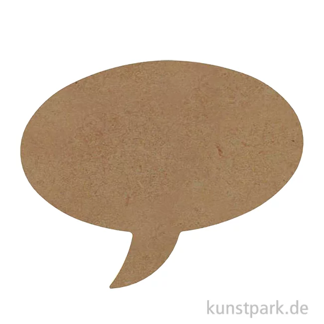 Artikelbild 1 des Artikels “Holzmotiv Sprechblase, 15 x 12 x 0,5 cm “