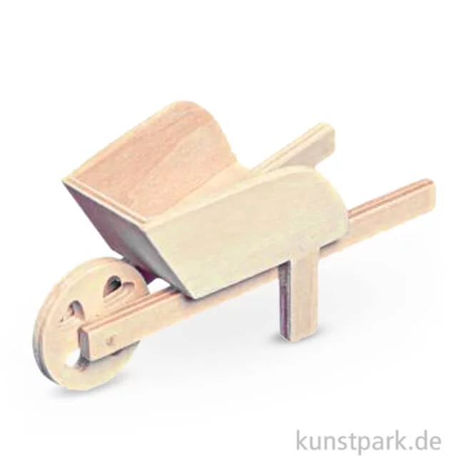 Artikelbild 1 des Artikels “Mini Holzschubkarre 12 cm, 1 Stück “