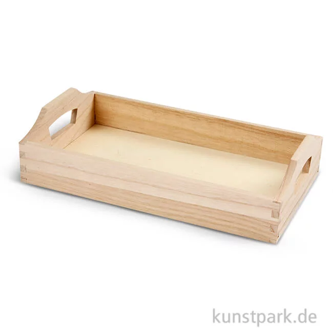 Artikelbild 1 des Artikels “Holztablett, Größe 30x17x5 cm “