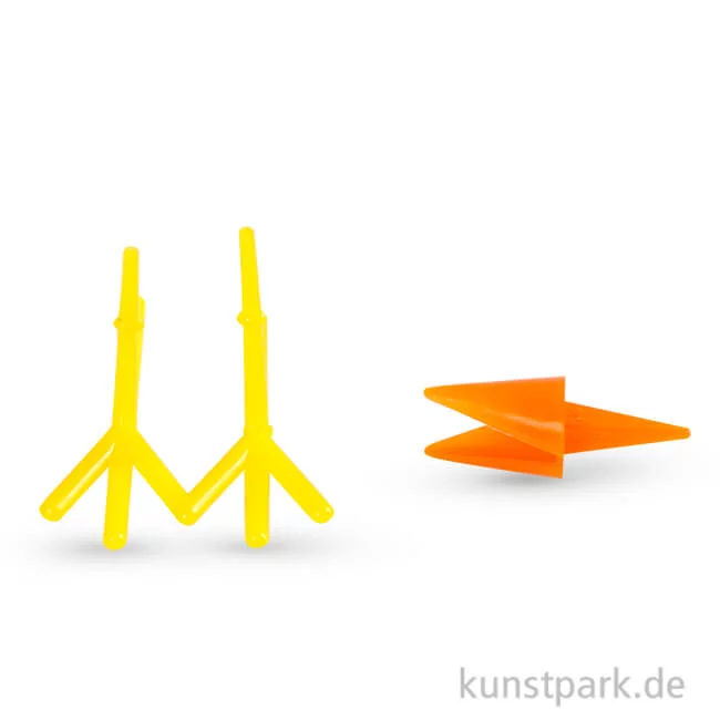 Artikelbild 1 des Artikels “Hühner-Schnabel und Hühner-Füße aus Kunststoff, 8 Sets “