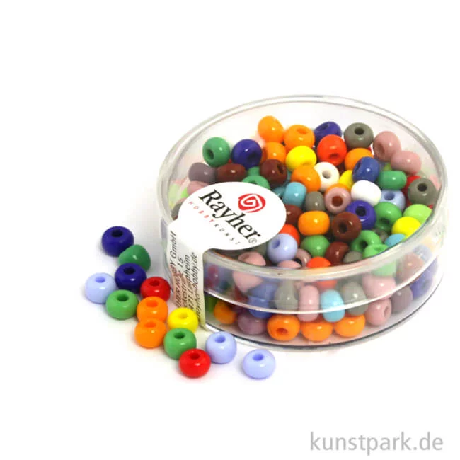 Artikelbild 1 des Artikels “Indianer-Perlen - 4,5 mm, 17 g Dose | Gemischt“