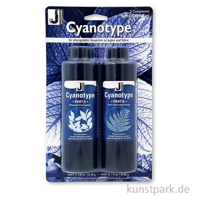 Artikelbild 1 des Artikels “Jacquard Cyanotype Set - 2 Komponenten für Eisenblaudrucke “