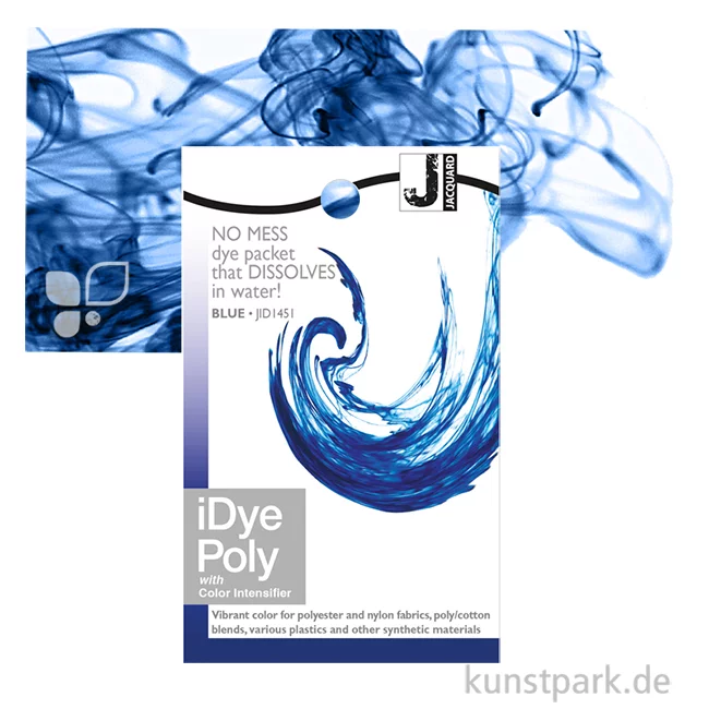 Artikelbild 1 des Artikels “Jacquard iDye Poly - Textilfarbe für Polyester, 14g Einzelfarbe | Blue“