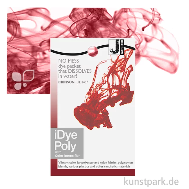 Artikelbild 1 des Artikels “Jacquard iDye Poly - Textilfarbe für Polyester, 14g Einzelfarbe | Crimson“