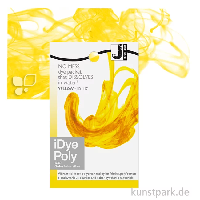 Artikelbild 1 des Artikels “Jacquard iDye Poly - Textilfarbe für Polyester, 14g Einzelfarbe | Yellow“