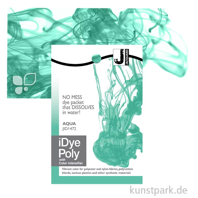 Artikelbild 1 des Artikels “Jacquard iDye Poly - Textilfarbe für Polyester, 14g Einzelfarbe | Aqua“