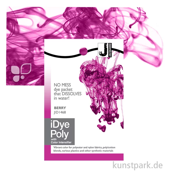 Artikelbild 1 des Artikels “Jacquard iDye Poly - Textilfarbe für Polyester, 14g Einzelfarbe | Berry“