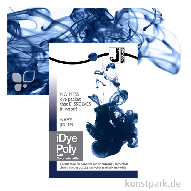 Artikelbild 1 des Artikels “Jacquard iDye Poly - Textilfarbe für Polyester, 14g Einzelfarbe | Navy Blue“