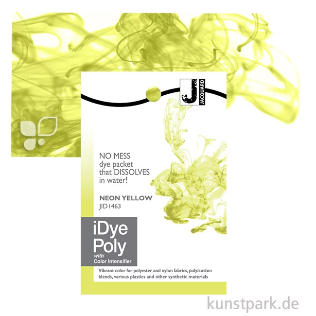 Artikelbild 1 des Artikels “Jacquard iDye Poly - Textilfarbe für Polyester, 14g Einzelfarbe | Neon Yellow“