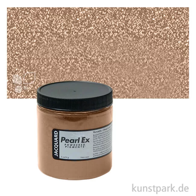 Artikelbild 1 des Artikels “Jacquard Pearl Ex - Perlglanz Pigmente Einzelfarbe | 661 Antique Copper (22 ml)“