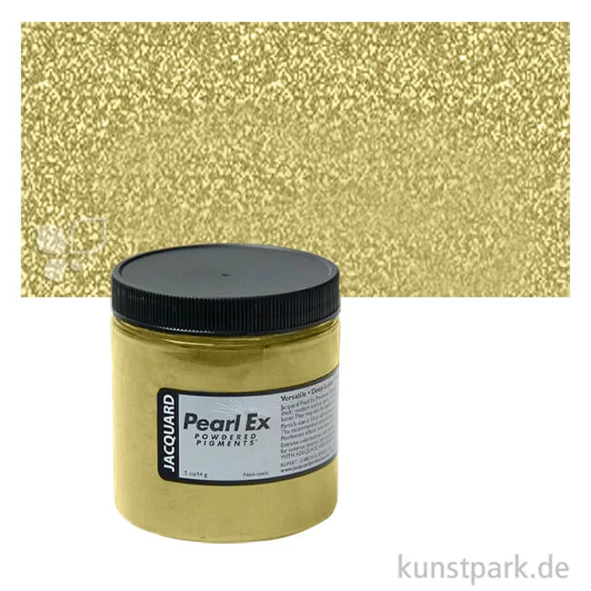 Artikelbild 1 des Artikels “Jacquard Pearl Ex - Perlglanz Pigmente Einzelfarbe | 665 Sunset Gold (22 ml)“