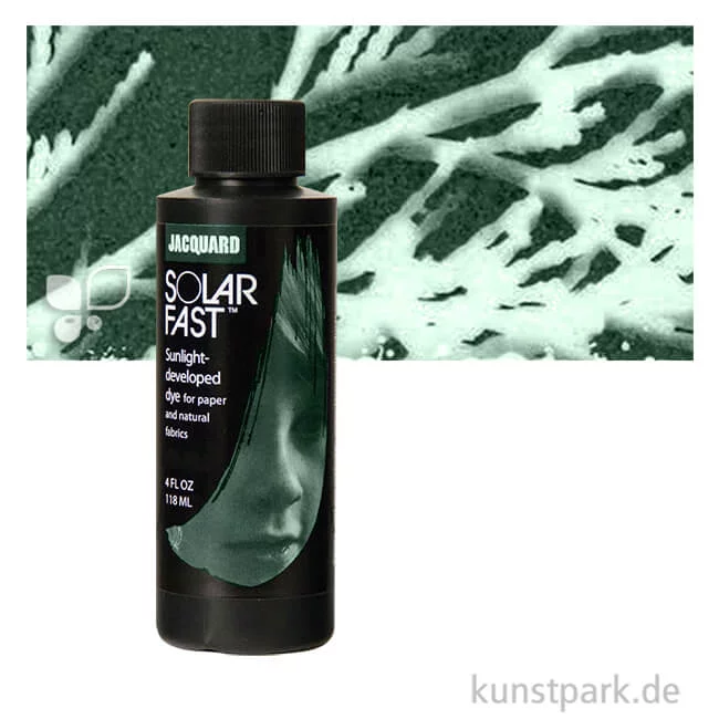 Artikelbild 1 des Artikels “Jacquard SolarFast - Fotoemulsion für Sonnendrucke, 118 ml Farbe | 109 - Green“