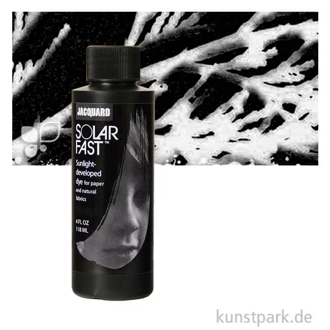 Artikelbild 1 des Artikels “Jacquard SolarFast - Fotoemulsion für Sonnendrucke, 118 ml Farbe | 113 - Black“