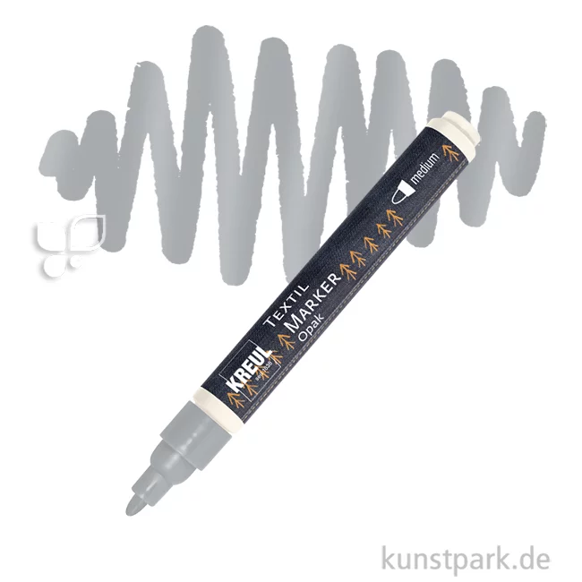 Artikelbild 1 des Artikels “KREUL Textil Marker Opak medium Stift | Silber“