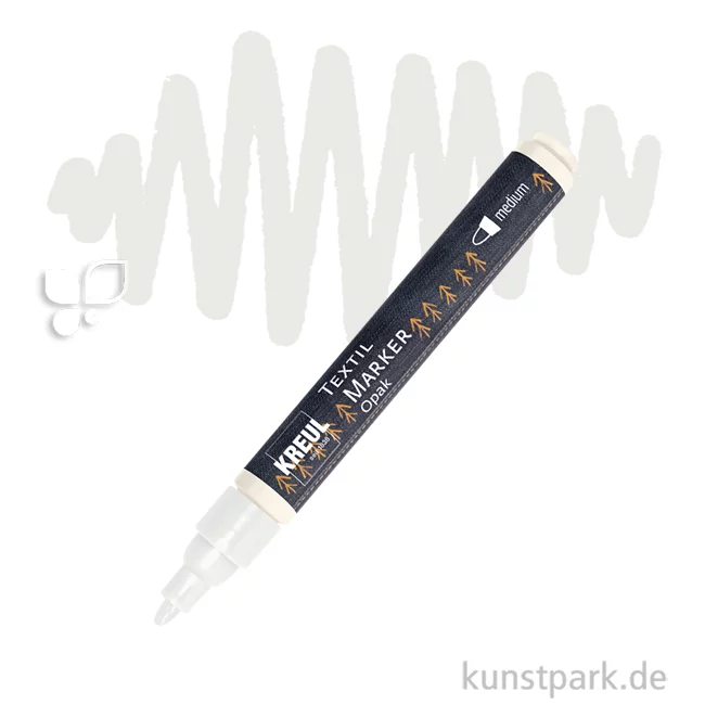 Artikelbild 1 des Artikels “KREUL Textil Marker Opak medium Stift | Weiß“