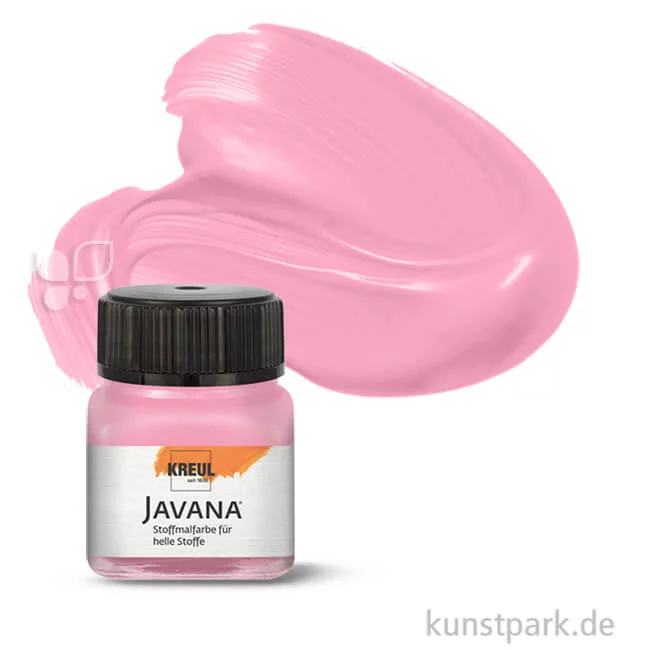 Artikelbild 1 des Artikels “KREUL Javana Stoffmalfarbe für helle Stoffe 20 ml | Rosa“