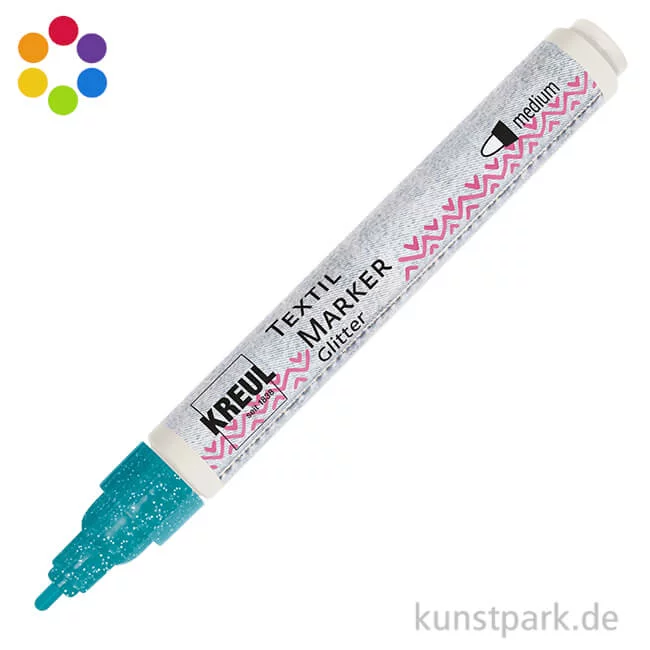 Artikelbild 1 des Artikels “KREUL Textil Marker Glitter medium “