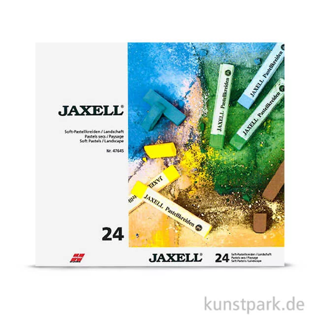 Artikelbild 1 des Artikels “JAXELL Pastellkreide, 24 Landschafts-Töne im Kartonetui “