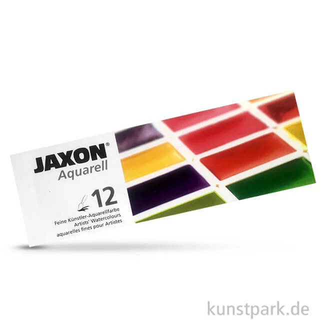Artikelbild 1 des Artikels “JAXON Aquarell, 12 ganze Näpfchen im Metallkasten “