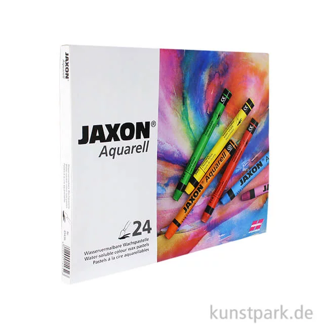 Artikelbild 1 des Artikels “JAXON Aquarell Pastell, 24 Stifte im Kartonetui “