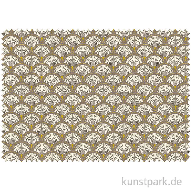 Artikelbild 1 des Artikels “Jersey - Muster Art Deco - 1 m x 1,6 m “