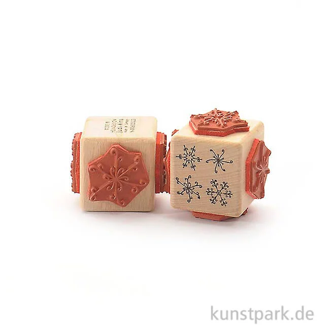 Artikelbild 1 des Artikels “Judi-Kins Stamps - 4 Zierliche Schneeflocken - Würfel “