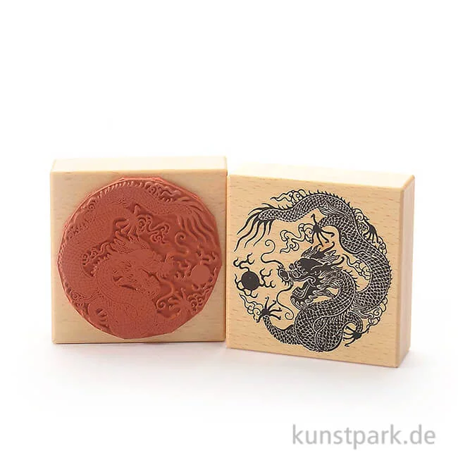 Artikelbild 1 des Artikels “Judi-Kins Stamps - chinesischer Drache - 8x8 cm “