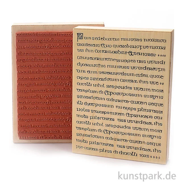 Artikelbild 1 des Artikels “Judi-Kins Stamps - mittelalterliche Buchseite - 13x17 cm “