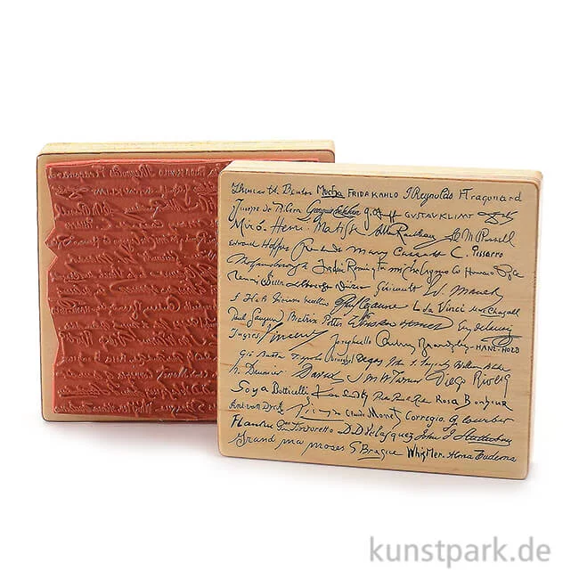 Artikelbild 1 des Artikels “Judi-Kins Stamps - Unterschriften Künstler - 12x13 cm “