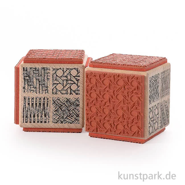 Artikelbild 1 des Artikels “Judi-Kins Stamps - Vier textile Strukturen, Würfel “