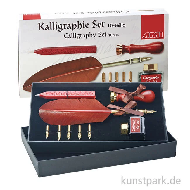 Artikelbild 1 des Artikels “Kalligraphie-Set 10-teilig mit Feder “